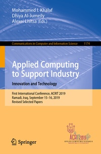 Enlarge image Cover: Applied Computing to Support Industry: Innovation and Technology - Springer