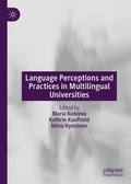Cover: Language Perceptions and Practices in Multilingual Universities - Palgrave Macmillan