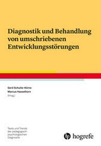 Abbildung von: Diagnostik und Behandlung von umschriebenen Entwicklungsstörungen - Hogrefe