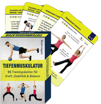 Abbildung von: Trainingskarten: Tiefenmuskulatur - Steffen Verlag