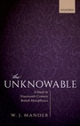 Cover: The Unknowable - Oxford University Press