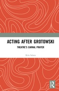 Cover: Acting after Grotowski - Routledge