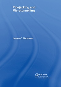 Enlarge image Cover: Pipejacking & Microtunnelling - CRC Press