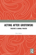 Cover: Acting after Grotowski - Routledge