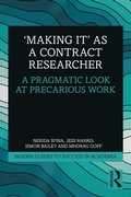 Cover: 'Making It' as a Contract Researcher - Routledge