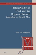 Cover: Italian Readers of Ovid from the Origins to Petrarch - Brill
