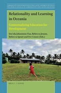 Cover: Relationality and Learning in Oceania - Brill