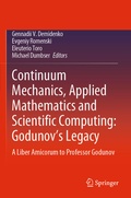 Cover: Continuum Mechanics, Applied Mathematics and Scientific Computing: Godunov's Legacy - Springer