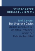 Cover: Der Ursprung Davids - Katholisches Bibelwerk