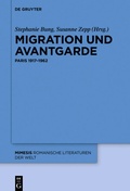 Cover: Migration und Avantgarde - De Gruyter