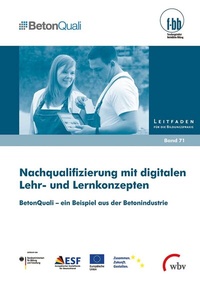 Abbildung von: Nachqualifizierung mit digitalen Lehr- und Lernkonzepten - wbv Media