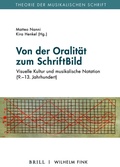 Cover: Von der Oralit&auml;t zum SchriftBild - Brill Deutschland