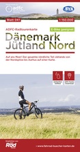Bild: ADFC-Radtourenkarte DK1 D&auml;nemark/J&uuml;tland Nord 1:150.000, rei&szlig;- und wetterfest, E-Bike geeignet, GPS-Tracks Download - BVA BikeMedia