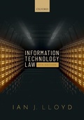 Cover: Information Technology Law - Oxford University Press