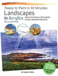 Cover: Ready to Paint in 30 Minutes: Landscapes in Acrylics - Search Press Ltd