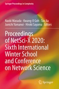 Cover: Proceedings of NetSci-X 2020: Sixth International Winter School and Conference on Network Science - Springer