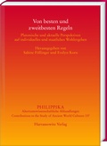 Cover: Von besten und zweitbesten Regeln - Harrassowitz Verlag