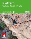 Cover: Alpin-Lehrplan 2: Klettern - Technik, Taktik, Psyche - Rother Bergverlag