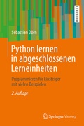 Cover: Python lernen in abgeschlossenen Lerneinheiten - Springer Vieweg
