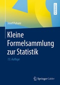 Cover: Kleine Formelsammlung zur Statistik - Springer Gabler