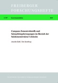 Cover: Campane Zementrohstoffe und Salzaufstiegsbewegungen im Bereich der Salzkissenstruktur L&ouml;cknitz - Technische Universit&auml;t Bergakademie Freiberg
