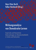 Cover: Wirkungsanalyse von Demokratie-Lernen - Budrich Academic Press