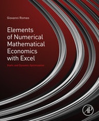 Abbildung von: Elements of Numerical Mathematical Economics with Excel - Academic Press