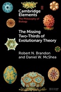 Bild: The Missing Two-Thirds of Evolutionary Theory - Cambridge University Press