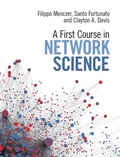 Cover: A First Course in Network Science - Cambridge University Press