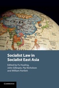 Cover: Socialist Law in Socialist East Asia - Cambridge University Press