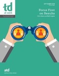Cover: Focus First on Results - ATD Press