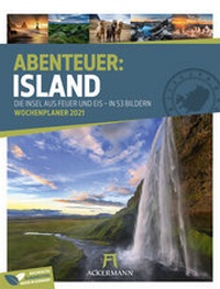 Abbildung von: Island - Wochenplaner Kalender 2021 - Ackermann Kunstverlag