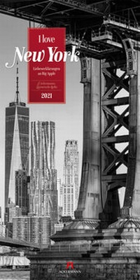 Abbildung von: I love New York - Literatur-Kalender 2021 - Ackermann Kunstverlag