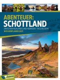 Abbildung von: Schottland - Wochenplaner Kalender 2021 - Ackermann Kunstverlag