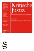 Cover: Rechtsbr&uuml;che - Nomos