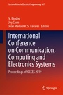 Cover: International Conference on Communication, Computing and Electronics Systems - Springer