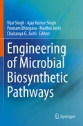 Cover: Engineering of Microbial Biosynthetic Pathways - Springer