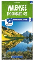 Cover: K&uuml;mmerly+Frey Wanderkarte 15 Walensee 1:40.000 - Hallwag K&uuml;mmerly+Frey