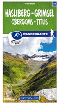 Bild: Kümmerly+Frey Wanderkarte 32 Hasliberg, Grimsel 1:40.000 - Hallwag Kümmerly+Frey