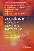 Cover: Biologically Inspired Techniques in Many-Criteria Decision Making - Springer