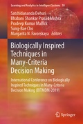 Cover: Biologically Inspired Techniques in Many-Criteria Decision Making - Springer