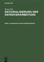 Cover: Datenschutz und Datensicherung - De Gruyter Oldenbourg