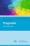 Cover: Pragmatik - J.B. Metzler