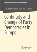 Cover: Continuity and Change of Party Democracies in Europe - Springer VS