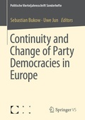 Cover: Continuity and Change of Party Democracies in Europe - Springer VS