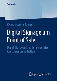 Abbildung von: Digital Signage am Point of Sale - Springer Gabler