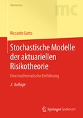 Cover: Stochastische Modelle der aktuariellen Risikotheorie - Springer Spektrum