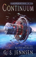 Cover: Continuum (Riven Worlds Book One) - Hypernova Publishing
