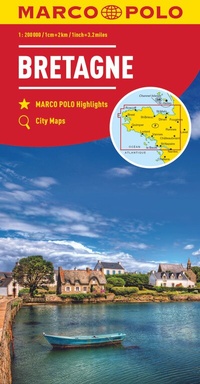Abbildung von: MARCO POLO Regionalkarte Bretagne 1:200.000 - MARCO POLO ein Imprint von MAIRDUMONT