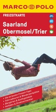 Cover: MARCO POLO Freizeitkarte 30 Saarland, Obermosel, Trier 1:115.000 - MARCO POLO ein Imprint von MAIRDUMONT